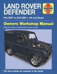 Land Rover Defender Diesel (Feb '07-'16) 56 - 16 hind ja info | Reisiraamatud, reisijuhid | kaup24.ee