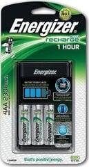 Energizer EG0119 4шт. цена и информация | Зарядные устройства для аккумуляторов | kaup24.ee