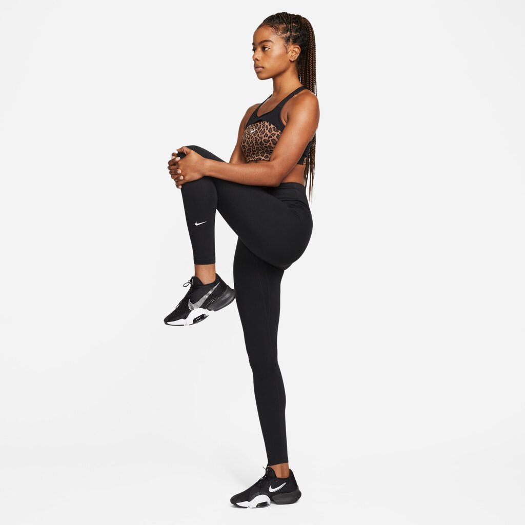 Nike naiste treeningretuusid ONE DF MR TGT, must hind ja info | Naiste spordiriided | kaup24.ee