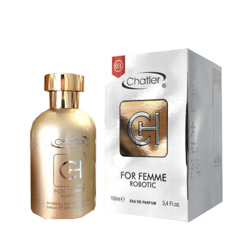 Naiste parfüüm Chatler Robotic For Femme EDP,100 ml цена и информация | Naiste parfüümid | kaup24.ee