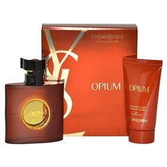 Komplekt Yves Saint Laurent Opium 2009: EDT naistele 50 ml + kehakreem 50 ml hind ja info | Naiste parfüümid | kaup24.ee