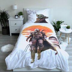 Voodipesukomplekt Star Wars Mandalorian, 140 x 200 cm, 2-osaline hind ja info | Voodipesukomplektid | kaup24.ee