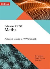 Edexcel GCSE Maths Achieve Grade 7-9 Workbook hind ja info | Noortekirjandus | kaup24.ee