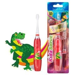 KidzSonic Dinosaur 3+ цена и информация | Электрические зубные щетки | kaup24.ee