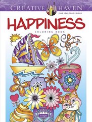 Creative Haven Happiness Coloring Book цена и информация | Книги для малышей | kaup24.ee