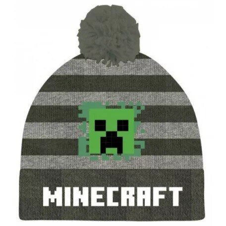 Laste müts Minecraft Creeper hind ja info | Poiste mütsid, sallid, kindad | kaup24.ee