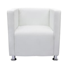 Chesterfield кресло для отдыха, белое цена и информация | Кресла в гостиную | kaup24.ee