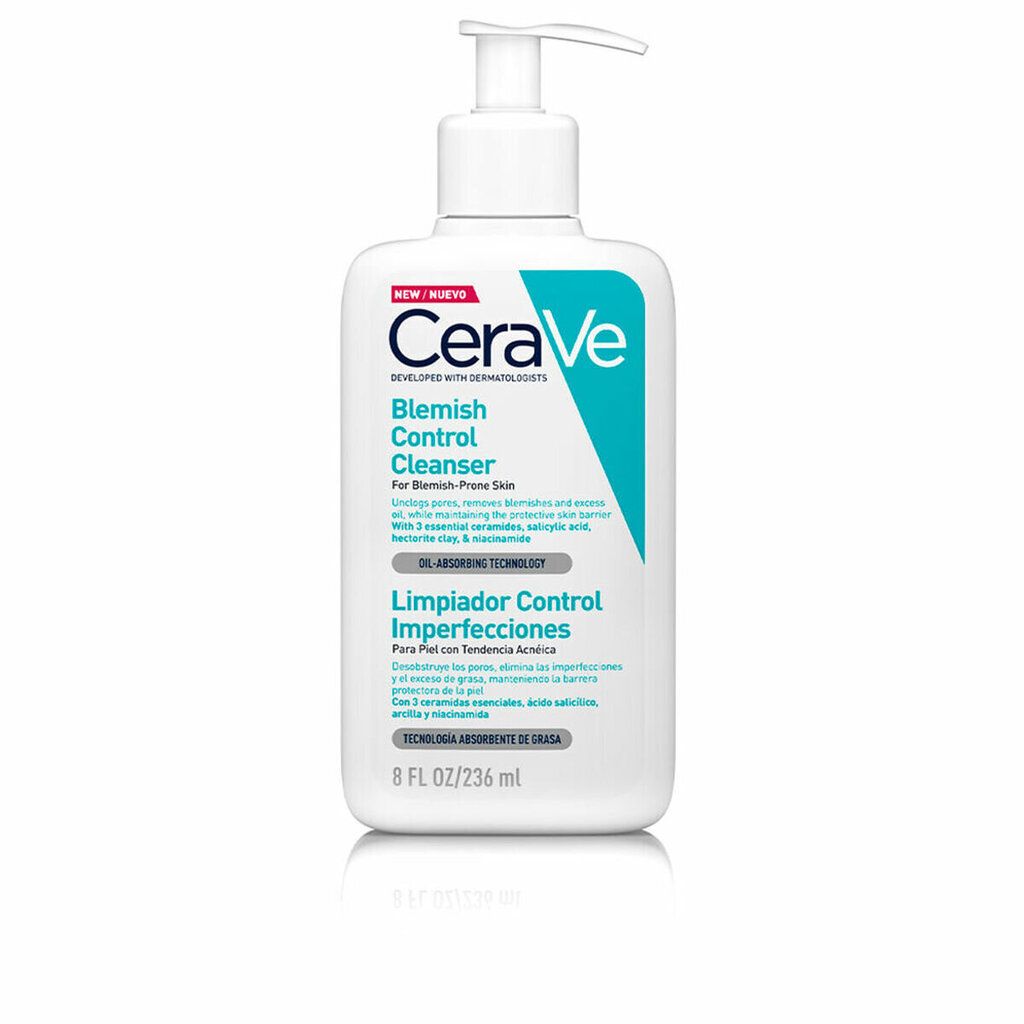 Näopesuvahend CeraVe Blemish Control (236 ml) hind ja info | Näopuhastusvahendid | kaup24.ee