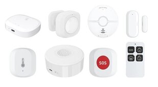 Nutikas kodu juhtmevaba turvakomplekt Pro R7073, ZigBee, Woox цена и информация | Системы безопасности, контроллеры | kaup24.ee