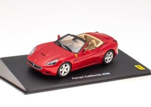 Ferrari California 2008 Red FGT024 ALTAYA 1:43 hind ja info | Mudelautode kollektsioneerimine | kaup24.ee