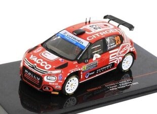 Citroen C3 Rally2 #23 Rallye Monte Carlo 2022 Y.Rossel RAM843 IXO 1:43 hind ja info | Mudelautode kollektsioneerimine | kaup24.ee