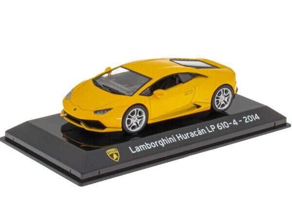 Lamborghini Huracán LP 610-4 - 2014 Yellow SUP004 Altaya цена и информация | Mudelautode kollektsioneerimine | kaup24.ee