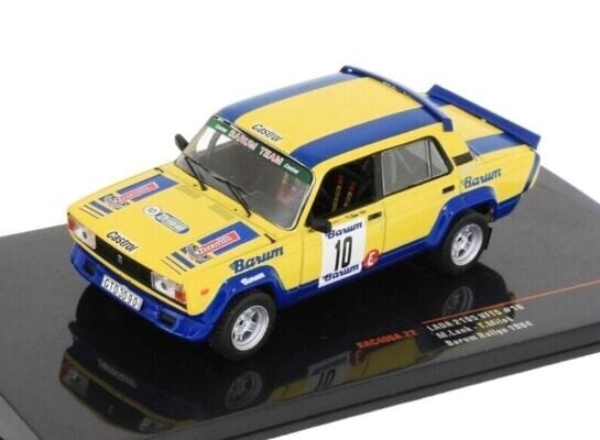 Lada 2105 VFTS #10 Barum Rallye 1984 M.Lank/T.Milos IXO 1:43 RAC406A hind ja info | Mudelautode kollektsioneerimine | kaup24.ee