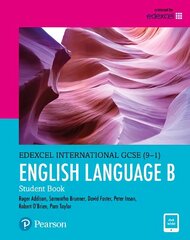 Pearson Edexcel International GCSE (9-1) English Language B Student Book 2nd edition hind ja info | Noortekirjandus | kaup24.ee