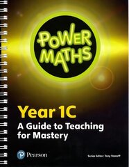 Power Maths Year 1 Teacher Guide 1C hind ja info | Noortekirjandus | kaup24.ee