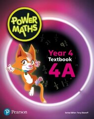 Power Maths Year 4 Textbook 4A цена и информация | Книги для подростков и молодежи | kaup24.ee