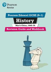 Pearson REVISE Edexcel GCSE (9-1) History Mao's China Revision Guide and   Workbook: for home learning, 2022 and 2023 assessments and exams Online ed цена и информация | Книги для подростков и молодежи | kaup24.ee