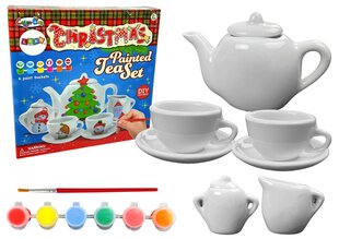 Игрушечный фарфоровый чайный сервиз для праздничного оформления цена и информация | Игрушки для девочек | kaup24.ee