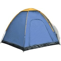 Палатка для 6 человек, синяя цена и информация | Палатки | kaup24.ee
