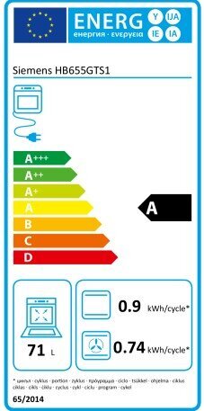 Siemens HB655GTS1 hind ja info | Ahjud | kaup24.ee