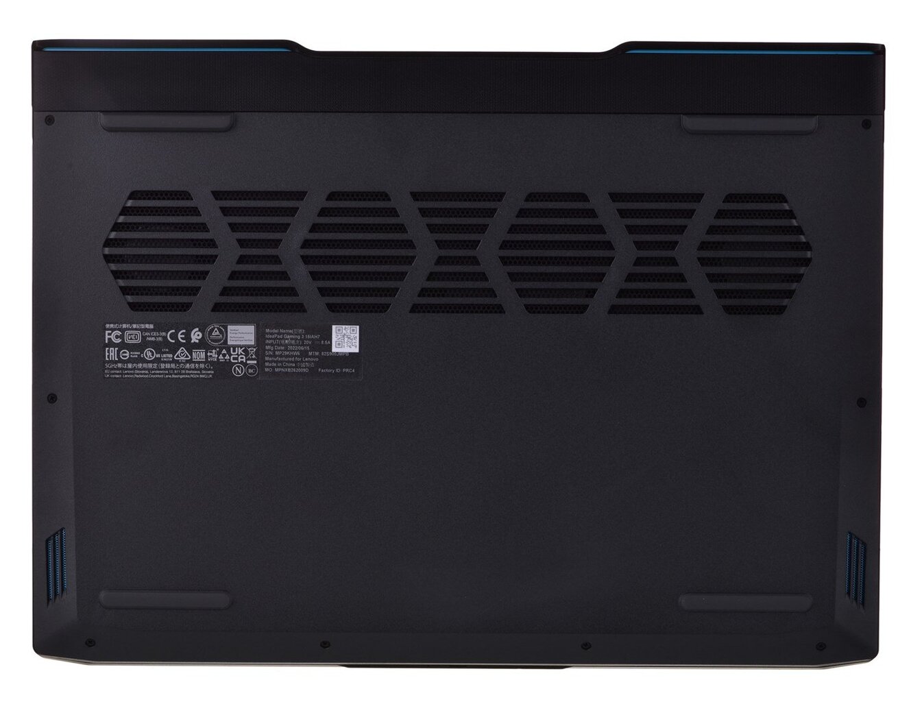 Lenovo IdeaPad Gaming 3 15ARH7 15.6" Ryzen 5 16/512GB RTX 3050 ENG NoOS 82SB00BYPB hind ja info | Sülearvutid | kaup24.ee