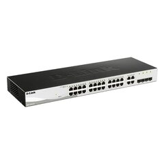 D-Link DGS-1210-24/E Juoda Ethernet LAN 10/100/1000 24 x RJ45 цена и информация | Коммутаторы (Switch) | kaup24.ee