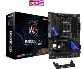 MB ASRock AMD AM5 B650E PG RIPTIDE WIFI hind ja info | Emaplaadid | kaup24.ee