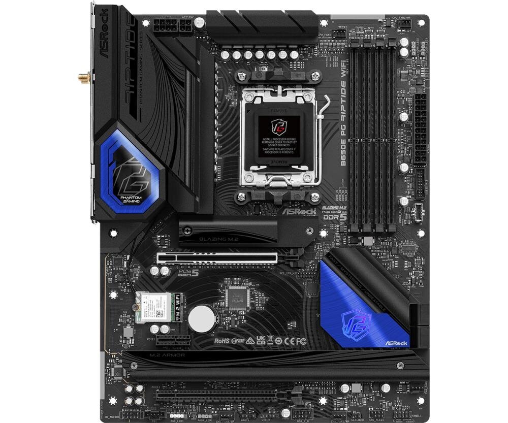 MB ASRock AMD AM5 B650E PG RIPTIDE WIFI hind ja info | Emaplaadid | kaup24.ee