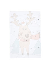 Maalimine numbrite järgi - maalimise komplekt 20x30 cm. "Christmas Reindeer" hind ja info | Maalid numbri järgi | kaup24.ee