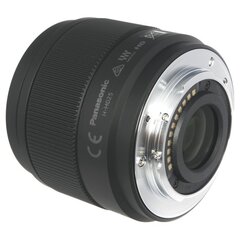 Objektiiv Panasonic Lumix G 25mm f/1.7 II ASPH, must цена и информация | Объективы | kaup24.ee