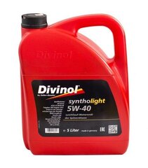 Mootoriõli Divinol Syntholight 5W40, 5L hind ja info | Mootoriõlid | kaup24.ee
