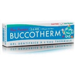 Buccotherm BIO maasika-laste hambapasta (2-6 aastat) цена и информация | Для ухода за зубами | kaup24.ee