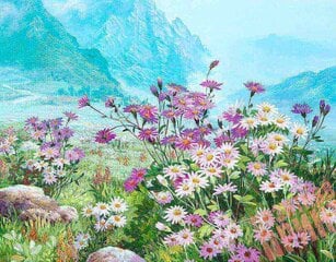 Teemantmosaiigi komplekt 40x50 cm. "Spring Meadow" цена и информация | Алмазная мозаика | kaup24.ee