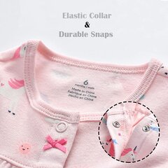 Детское боди Minizone с короткими рукавами, розовое, от 0 до 3 месяцев цена и информация | Бодики, распашонки | kaup24.ee