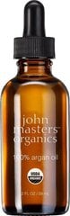 Argaaniaõli John Masters Organics 100% Argan Oil, 59ml цена и информация | Эфирные, косметические масла, гидролаты | kaup24.ee