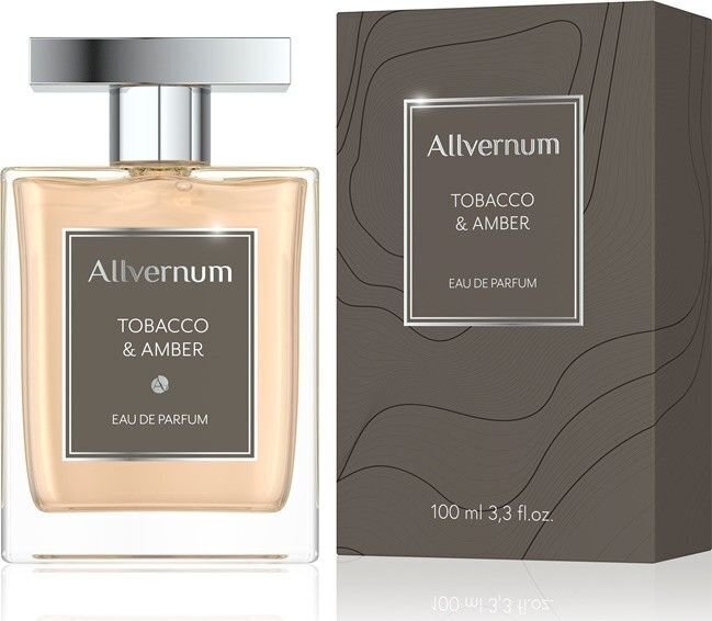 Parfüümvesi meestele Allverne Tobacco & Amber EDP, 100 ml цена и информация | Meeste parfüümid | kaup24.ee