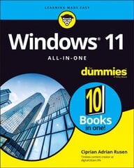 Windows 11 All-in-One For Dummies hind ja info | Majandusalased raamatud | kaup24.ee