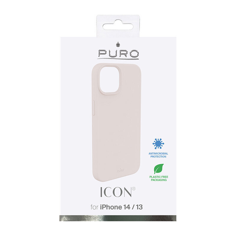 Puro iPhone 14/13 IPC1461ICONROSE цена и информация | Telefoni kaaned, ümbrised | kaup24.ee