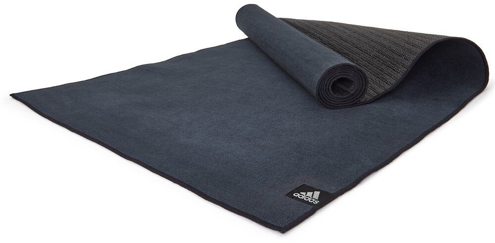 Treeningmatt Adidas Hot Yoga Black 2 mm цена и информация | Joogamatid | kaup24.ee