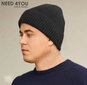 Meeste müts Need 4You, must, merino wool hind ja info | Meeste sallid, mütsid ja kindad | kaup24.ee