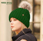 Naiste müts Need 4You, roheline, merino wool hind ja info | Naiste mütsid ja peapaelad | kaup24.ee