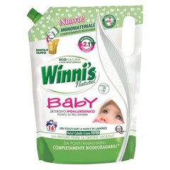 ÖKO pesuvahend allergilistele laste riietele WINNI'S Baby 2in1, pesupehmendajaga, 800 ml hind ja info | Pesuvahendid | kaup24.ee