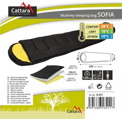 Спальный мешок Cattara Sofie +10 °C цена и информация | Спальные мешки | kaup24.ee