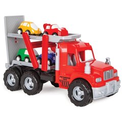 Autodega treilerauto 4 autoga Pilsan hind ja info | Poiste mänguasjad | kaup24.ee