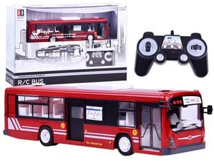 Buss puldi ja avaneva uksega RC0282 hind ja info | Poiste mänguasjad | kaup24.ee