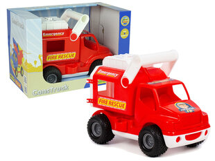 Tuletõrjeauto ConsTruck, punane hind ja info | Poiste mänguasjad | kaup24.ee