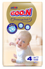 Mähkmed Goon, 4 (9-14 kg), 34 tk цена и информация | Подгузники | kaup24.ee