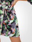 Naiste hommikumantel Donna atlassist "Eris Black - Multicolor" hind ja info | Naiste hommikumantlid | kaup24.ee