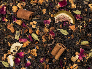 Черный чай "Pu Erh Fig/ Raisin/Cinnamon with Hemp" 100 гр цена и информация | Чай | kaup24.ee