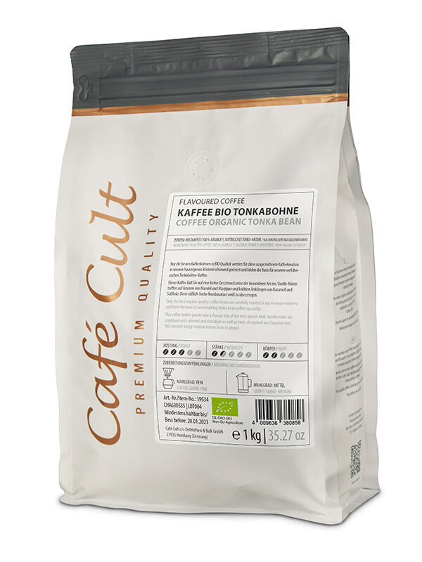 Maitsestatud jahvatatud kohv "Organic tonka bean", 100 g hind ja info | Kohv, kakao | kaup24.ee
